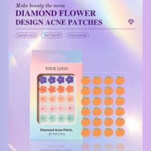 Custom Flower Diamond Pimple Patch