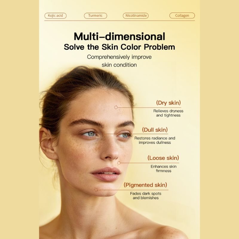 Custom Overnight Kojic Acid Turmeric Mask - Image 3