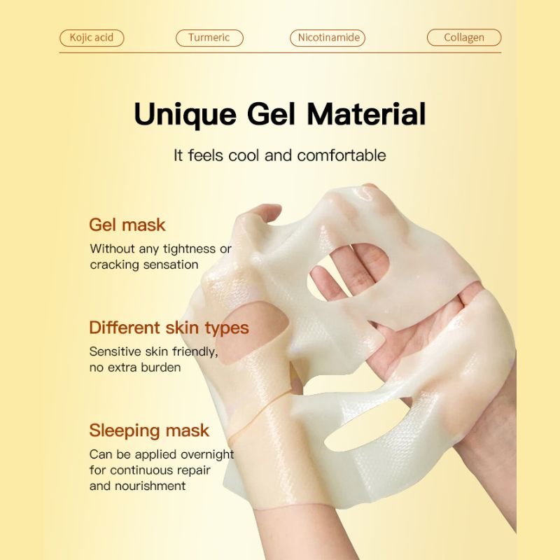Custom Overnight Kojic Acid Turmeric Mask - Image 2